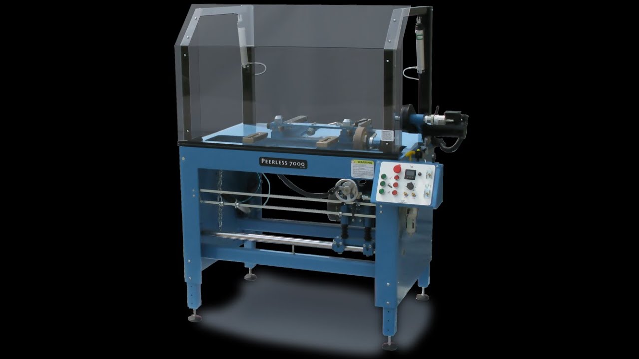 Peerless 7000 Reel Grinder - Mark Pilger Presentation
