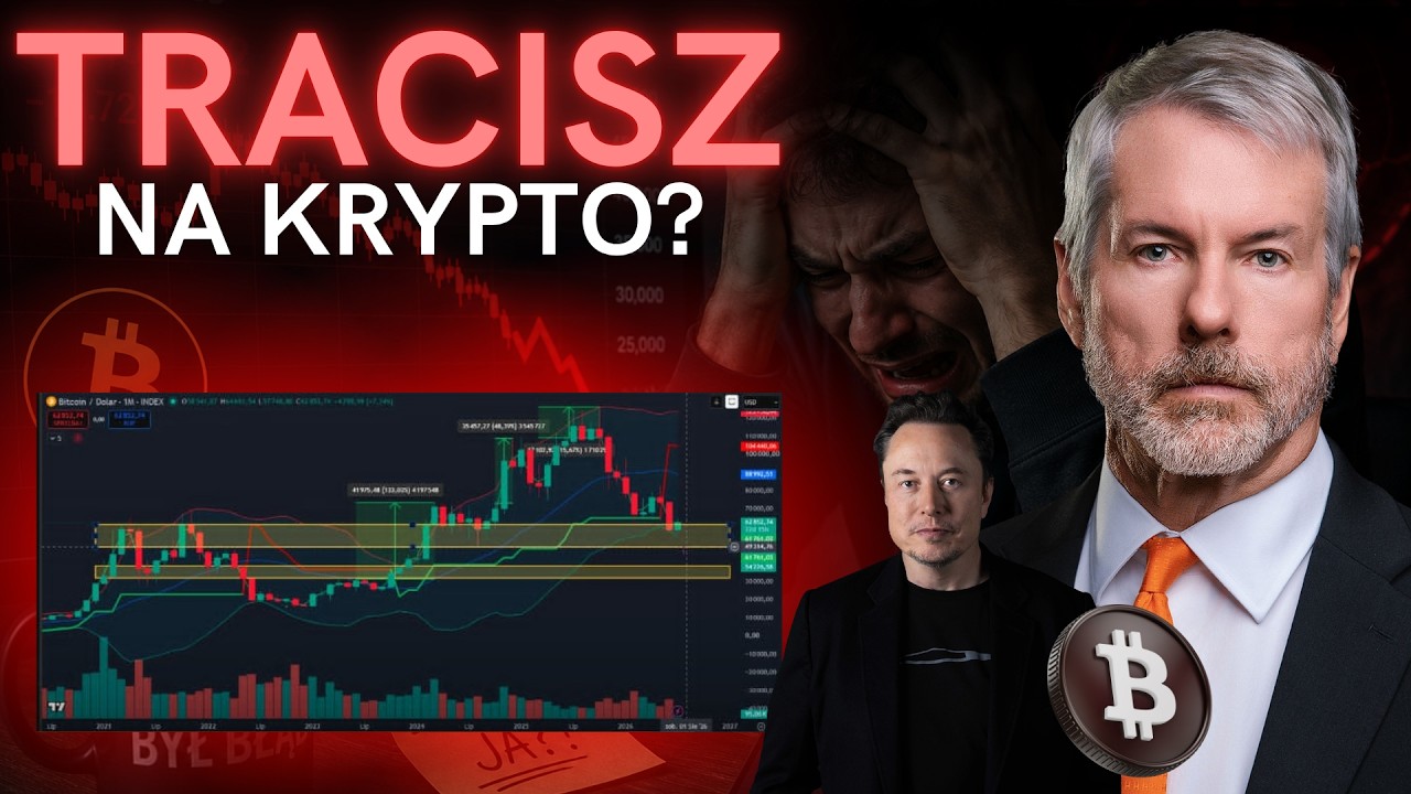 🆘❗TRACISZ NA KRYPTO? ✅ Rozwiązanie : zacznij śledzić co robi wykres...