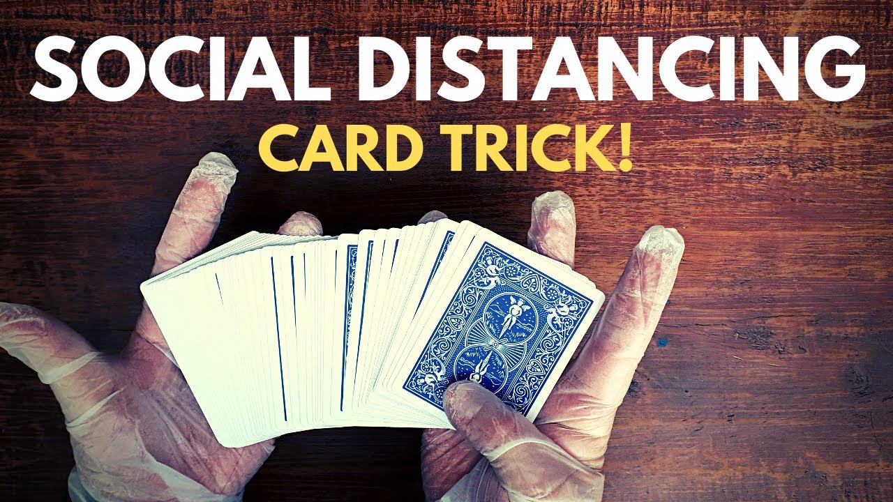 DO ASTOUNDING 'SOCIAL DISTANCING' CARD TRICK (Learn the Secret!)