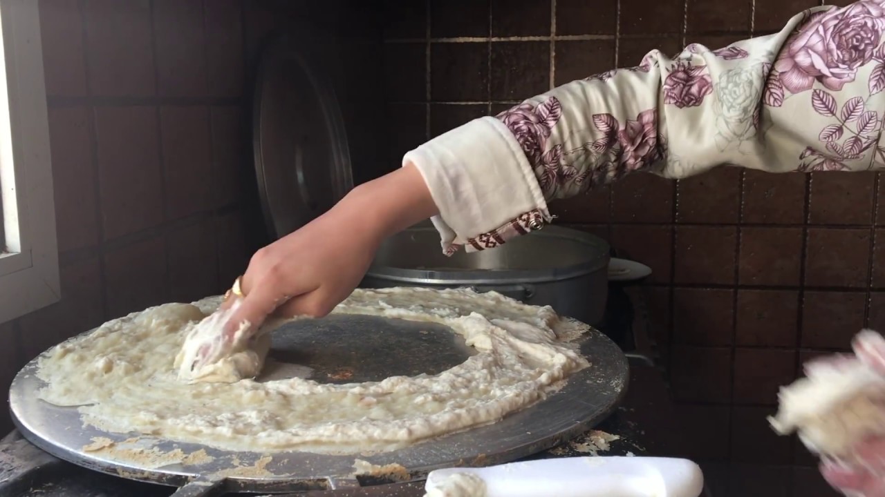 طريقة عمل الخبز العُماني | الرخال🙆🏻 #theomani_chef
