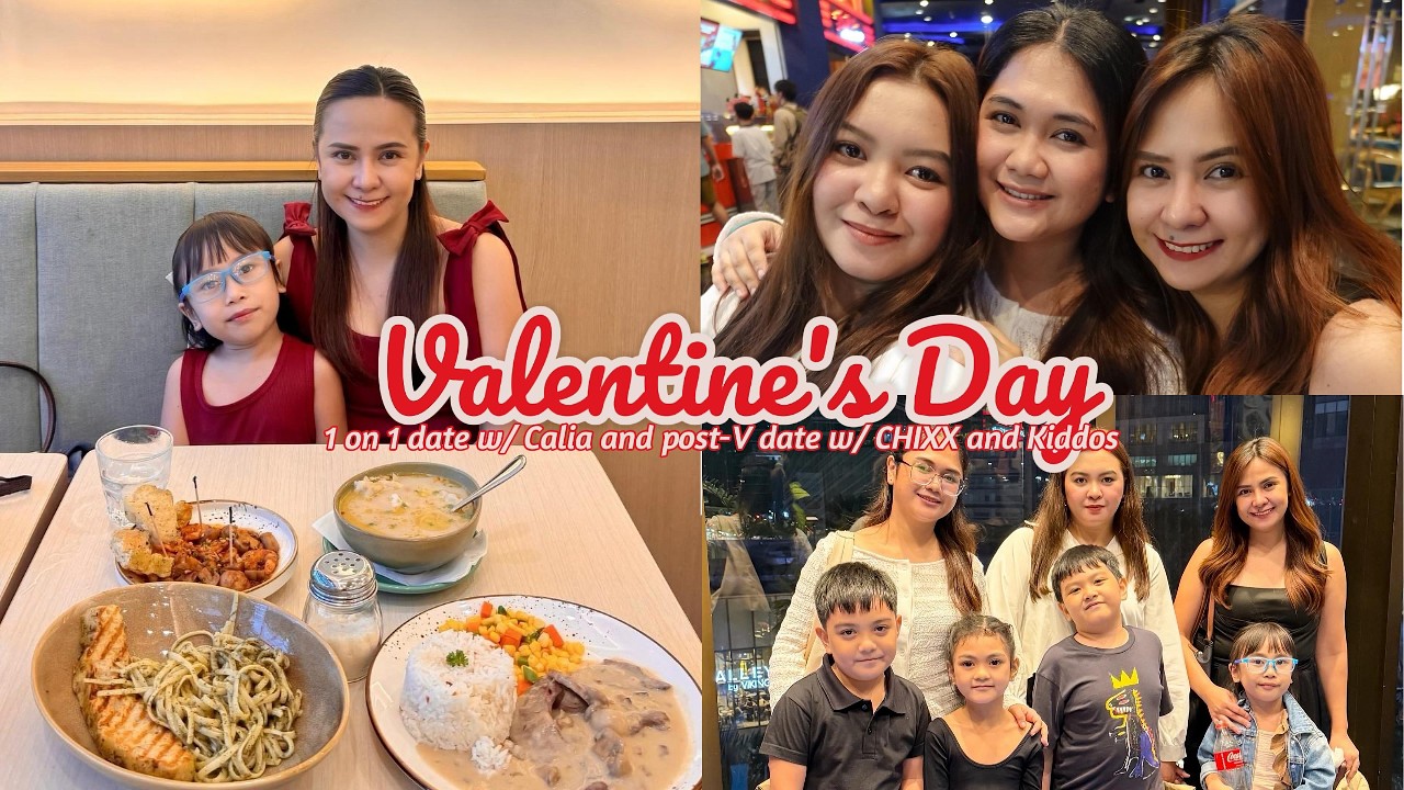 Celebrating Valentine's Day|  1on1 date w/ Calia and post-V date with CHIXX