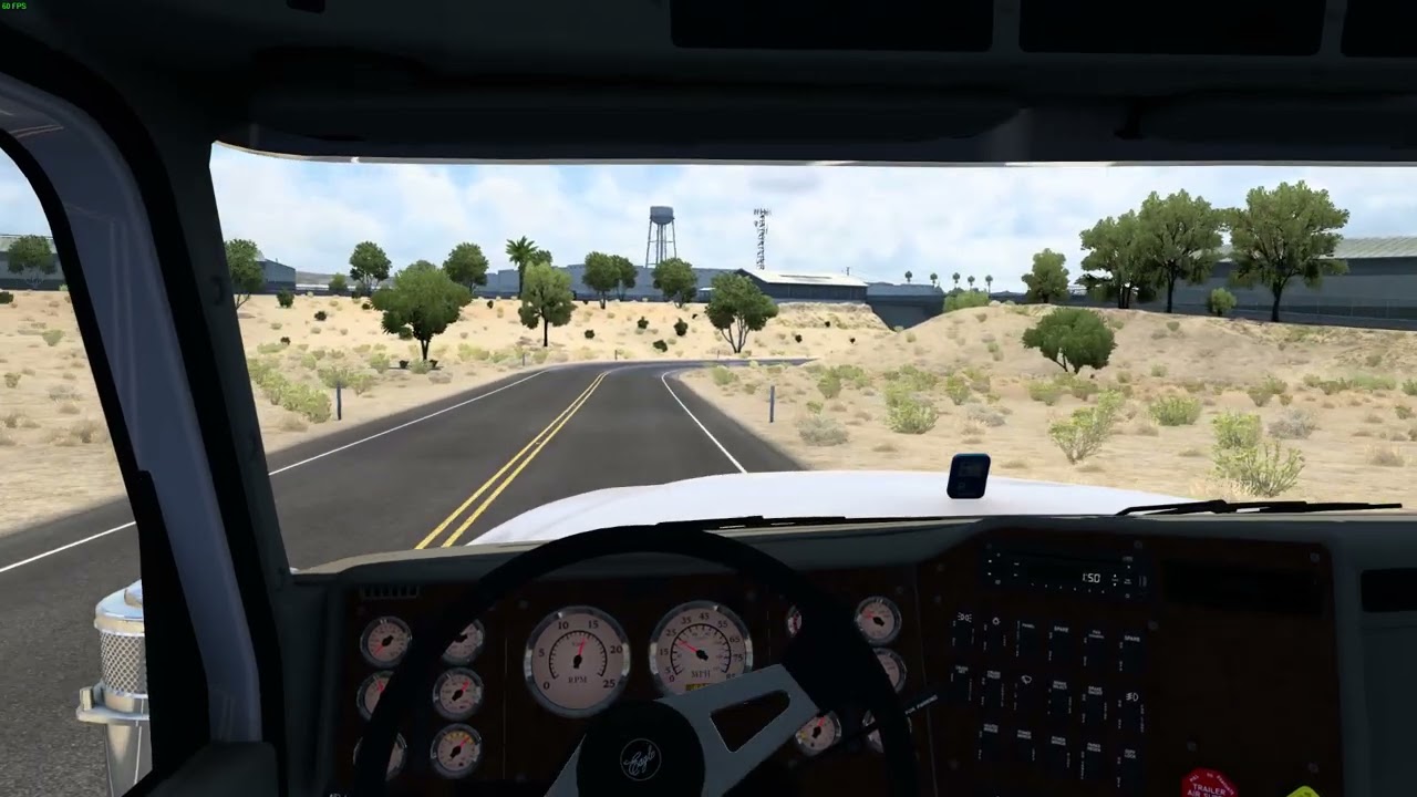American Truck Simulator 1.47 International 9900i Engine Sound