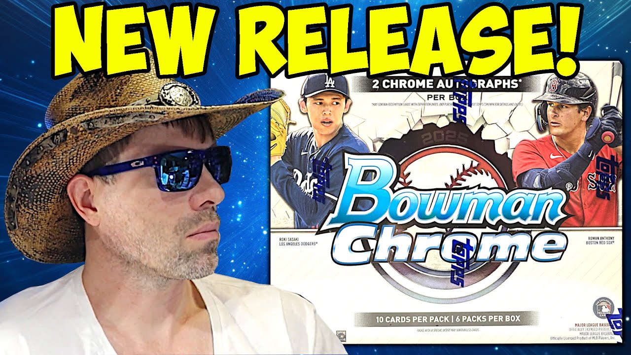 2025 BOWMAN CHROME BASEBALL BREAKS!!!