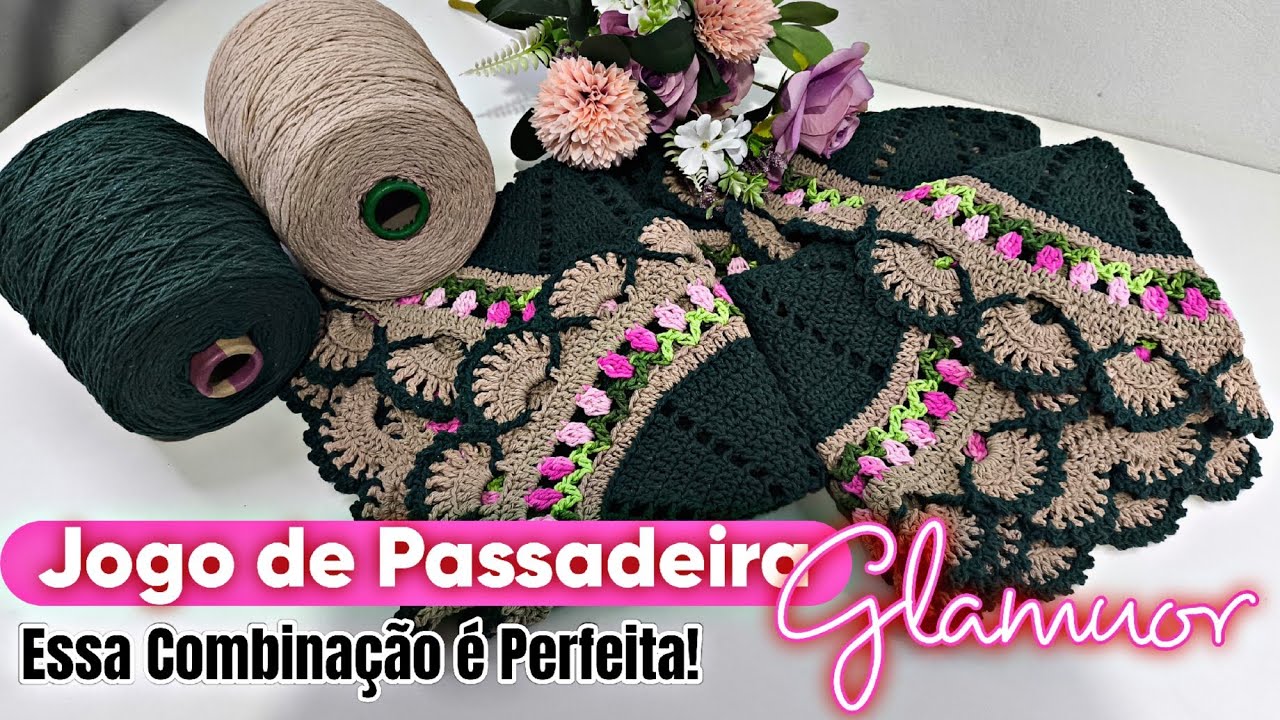 JOGO DE PASSADEIRA GLAMUOR #vlogdeproducao