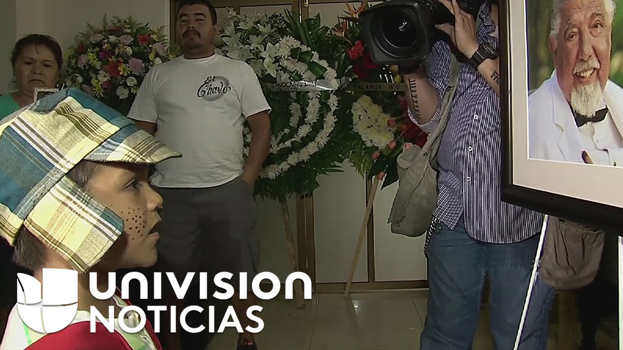 El funeral de Rubén Aguirre