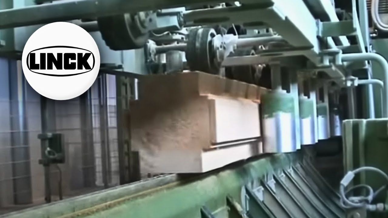 Processing Large Diameter Logs with a LINCK Profiling Line in a Sawmill