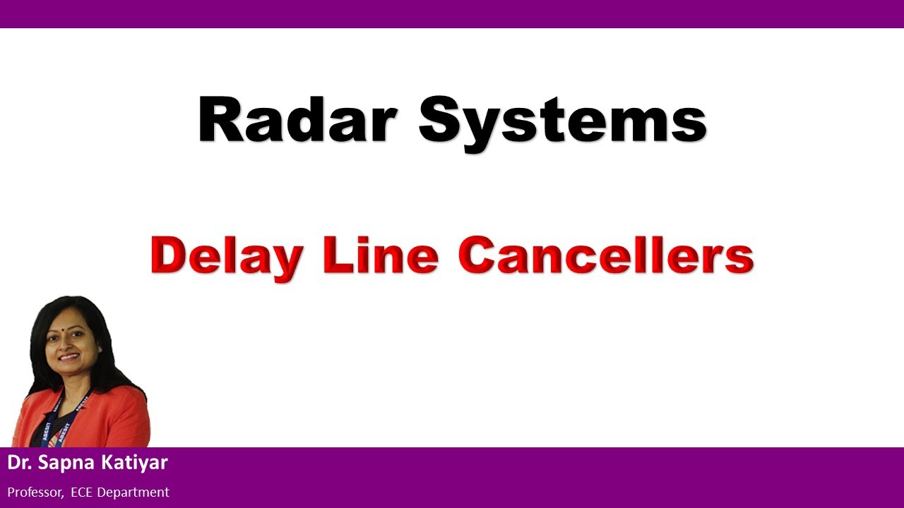 Radar Systems - Delay Line Cancellers