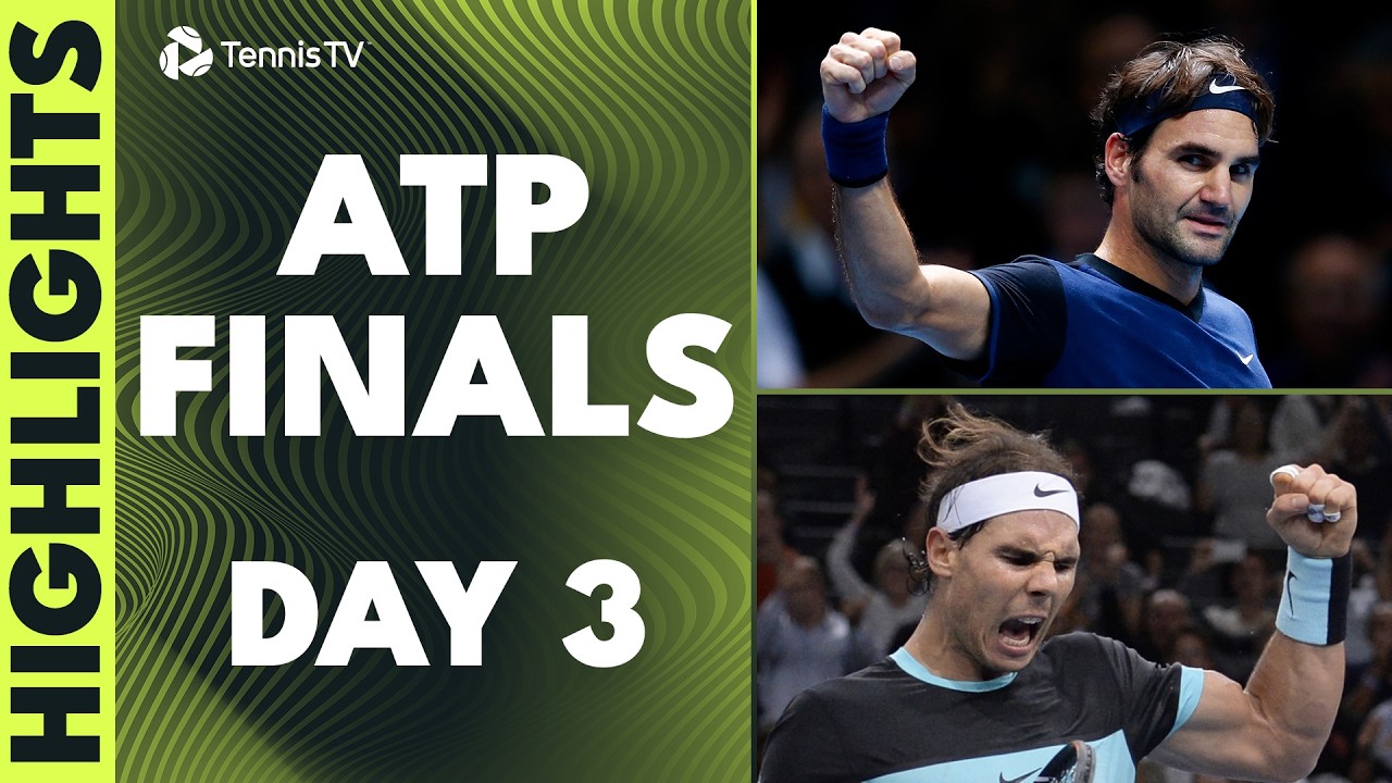 2015 Barclays ATP World Tour Finals on Tuesday - feat. Djokovic v Federer