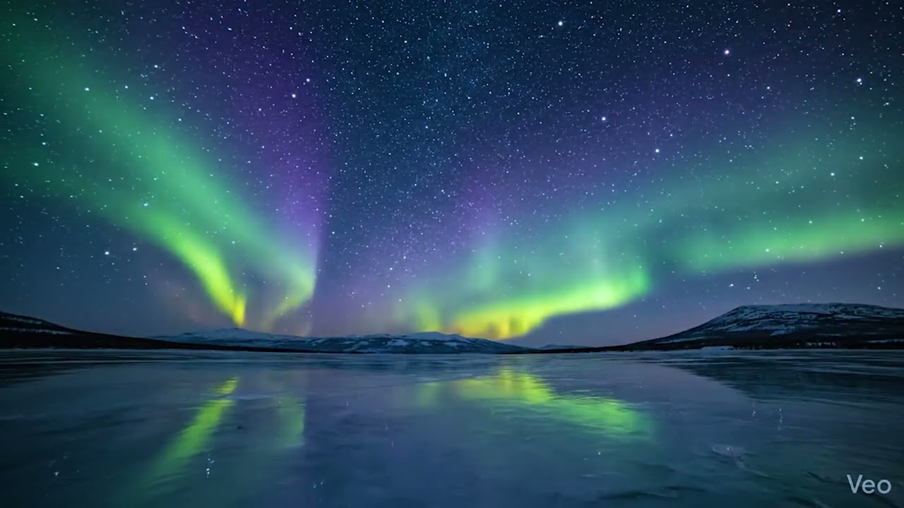 Aurora Borealis for Deep Sleep 🌌 Calm Your Mind & Sleep Instantly