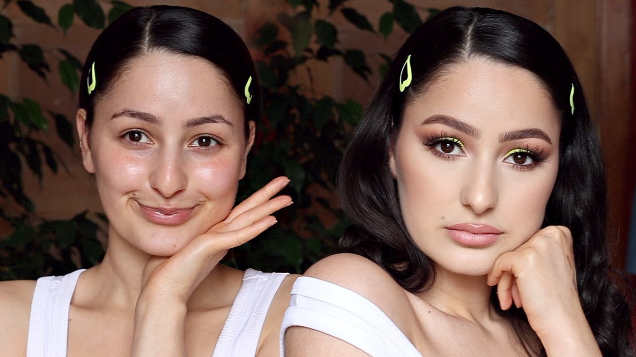 Neon Make-up transformation just for fun | mwHANNAH