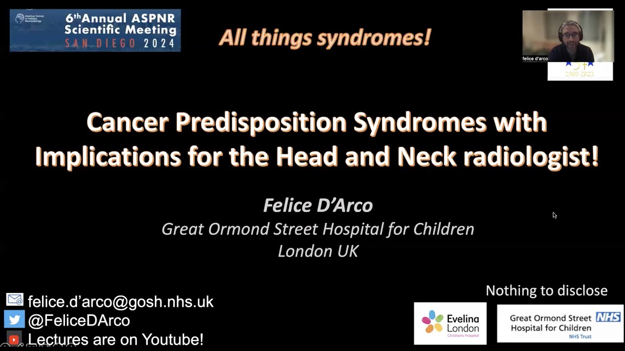 Cancer Predisposition Syndromes: a Neuroradiology Prospective