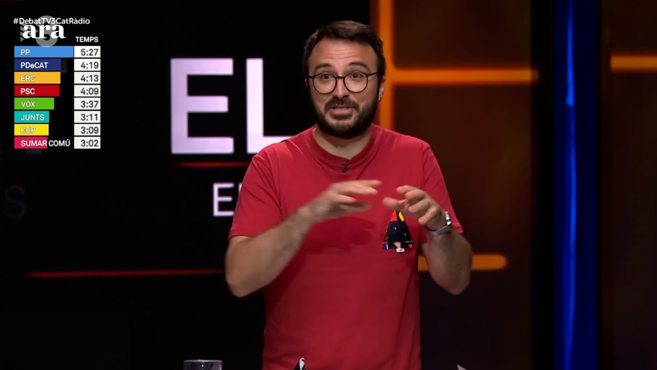 El moment tens de la CUP en contra de les normes del debat electoral