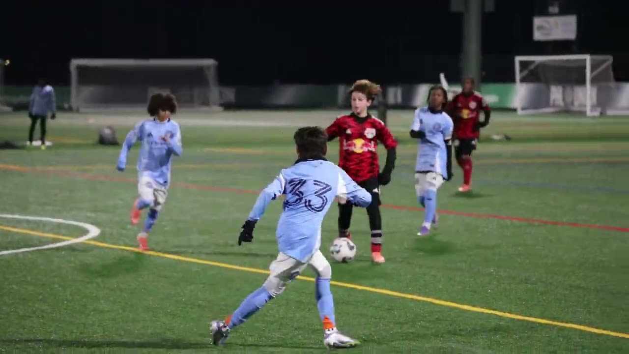 NY Red Bulls Academy U13 vs. NY City FC U13 Friendly Game Highlights 12/13/2025