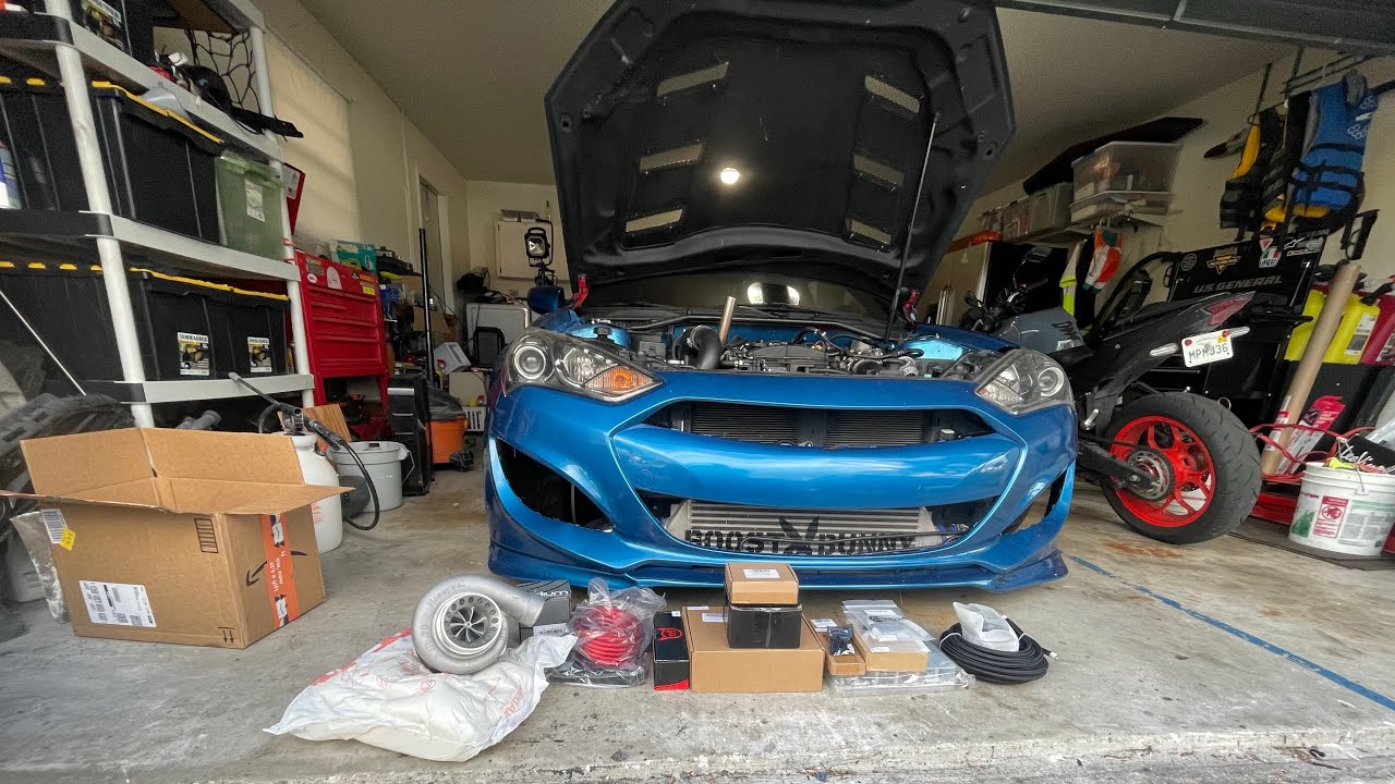 Genesis coupe big turbo upgrade