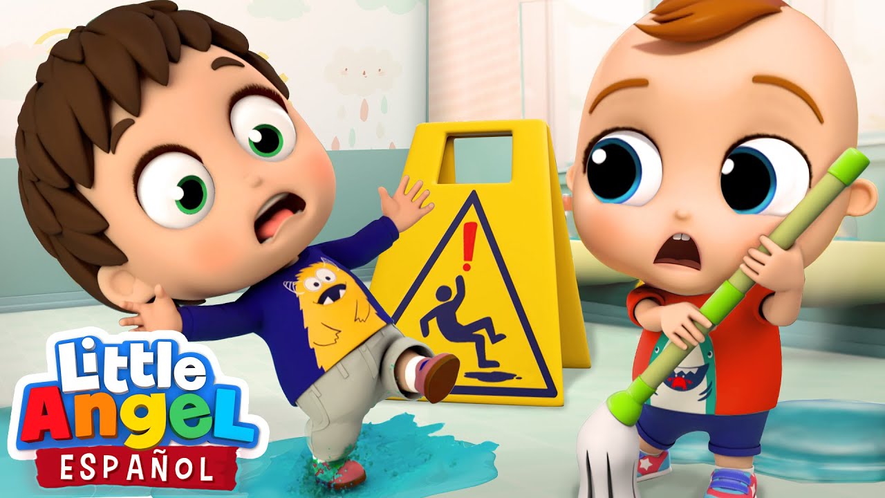 Reglas de Seguridad en la Escuela 🚸  | Canciones Infantiles de Bebé Juan | Little Angel Español