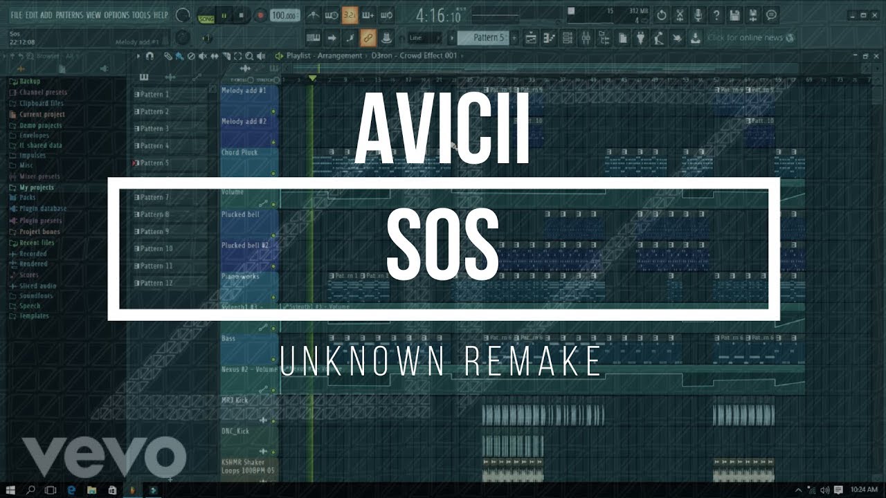 Avicii - SOS Remake [Flp + Instrumental ]