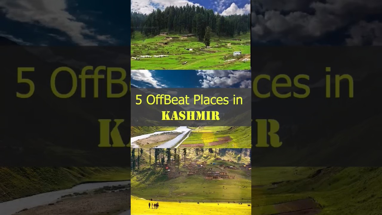 5 необычных мест для посещения в Кашмире #gurezvalley #bangusvalley #aharbalwaterfall #yusmarg #d...