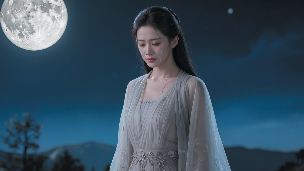 月光下的眼泪  | Tears Under the Moonlight | Sad Love Song