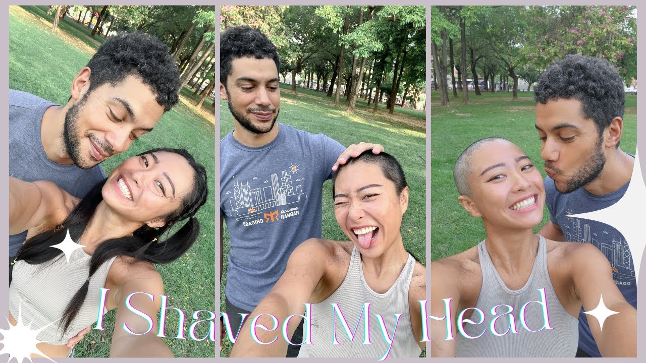 終於剃光頭囉! Finally shaved my hair and donated it. | Sun’s on 拉布拉多小貓咪
