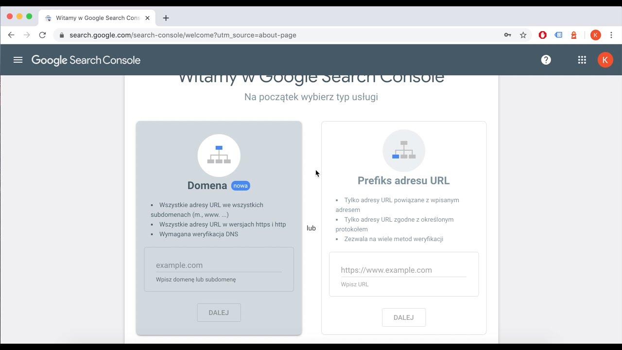 Jak dodać stronę do wyszukiwarki Google - Google Search Console - Tutorial