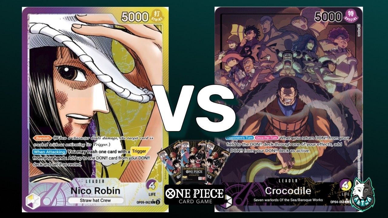 Robin vs PY Crocodile POV Gameplay| OP09 Game | One Piece TCG