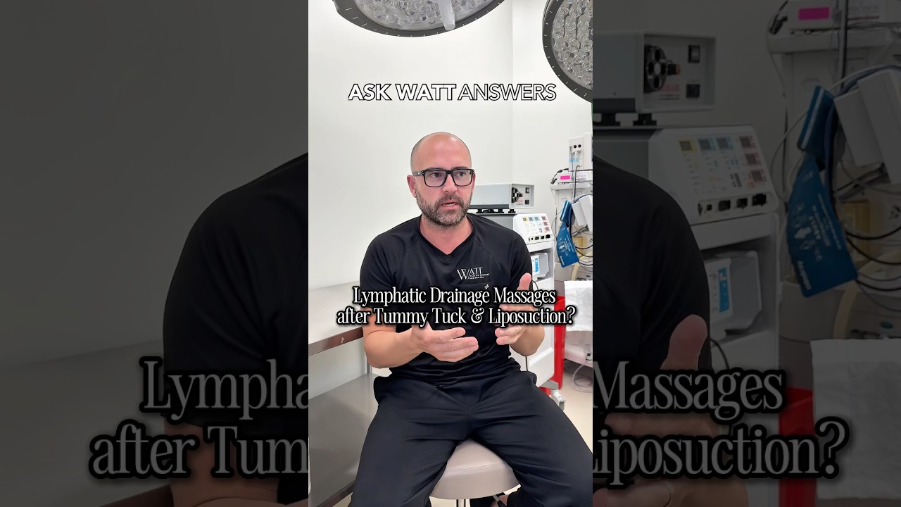 Ask Watt Answers 🩺 Do lymphatic drainage massages help healing after tummy tuck or liposuction?