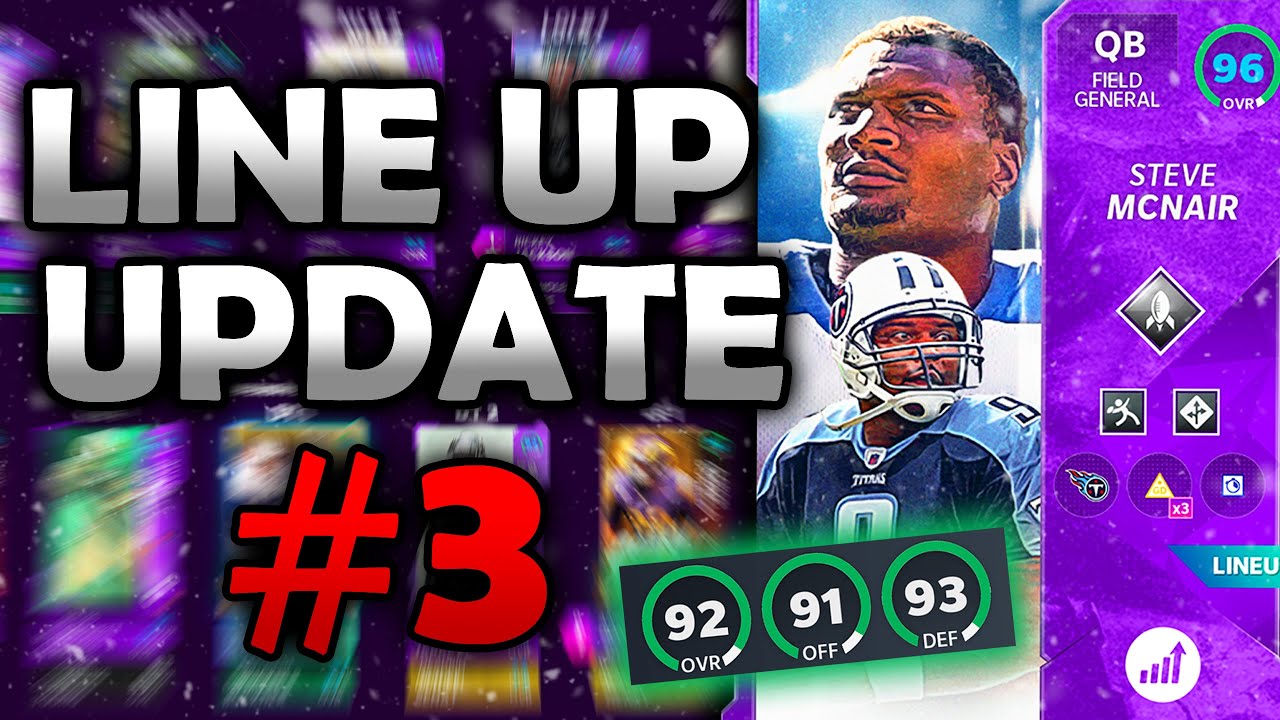 Lineup Update #3 ft. McNair, Julio, and Mays - Madden 21 Ultimate Team
