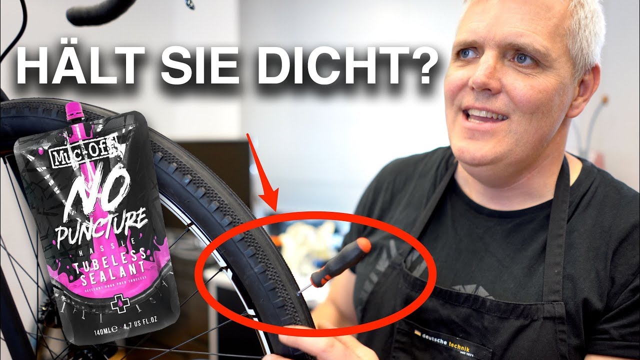 Muc-Off No Puncture Hassle Tubeless Dichtmilch: Befüllen, Durchstichtest & viele Tipps!