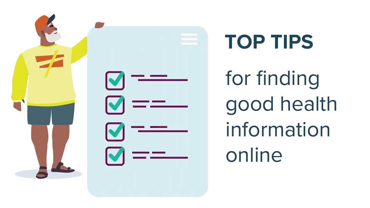 How to find good health information online