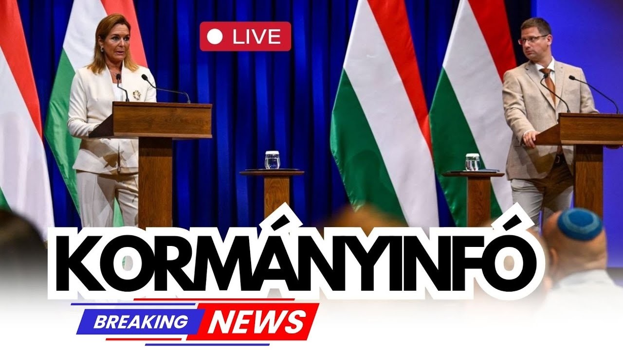 Rendkívüli bejelentések a Kormányinfón – Kövesse nálunk! - HírTV