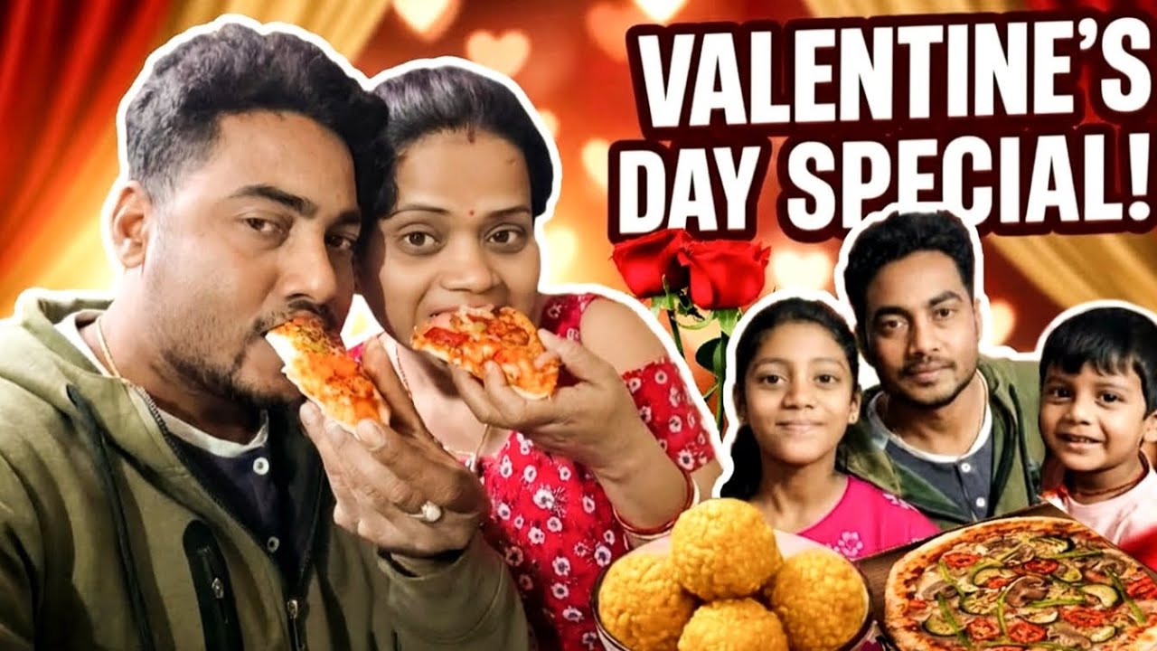 Late ni8 valentine celebration with my family ❤️