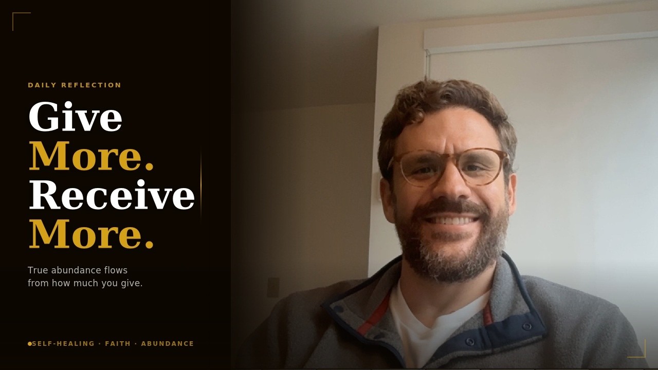 Abundance Through Giving