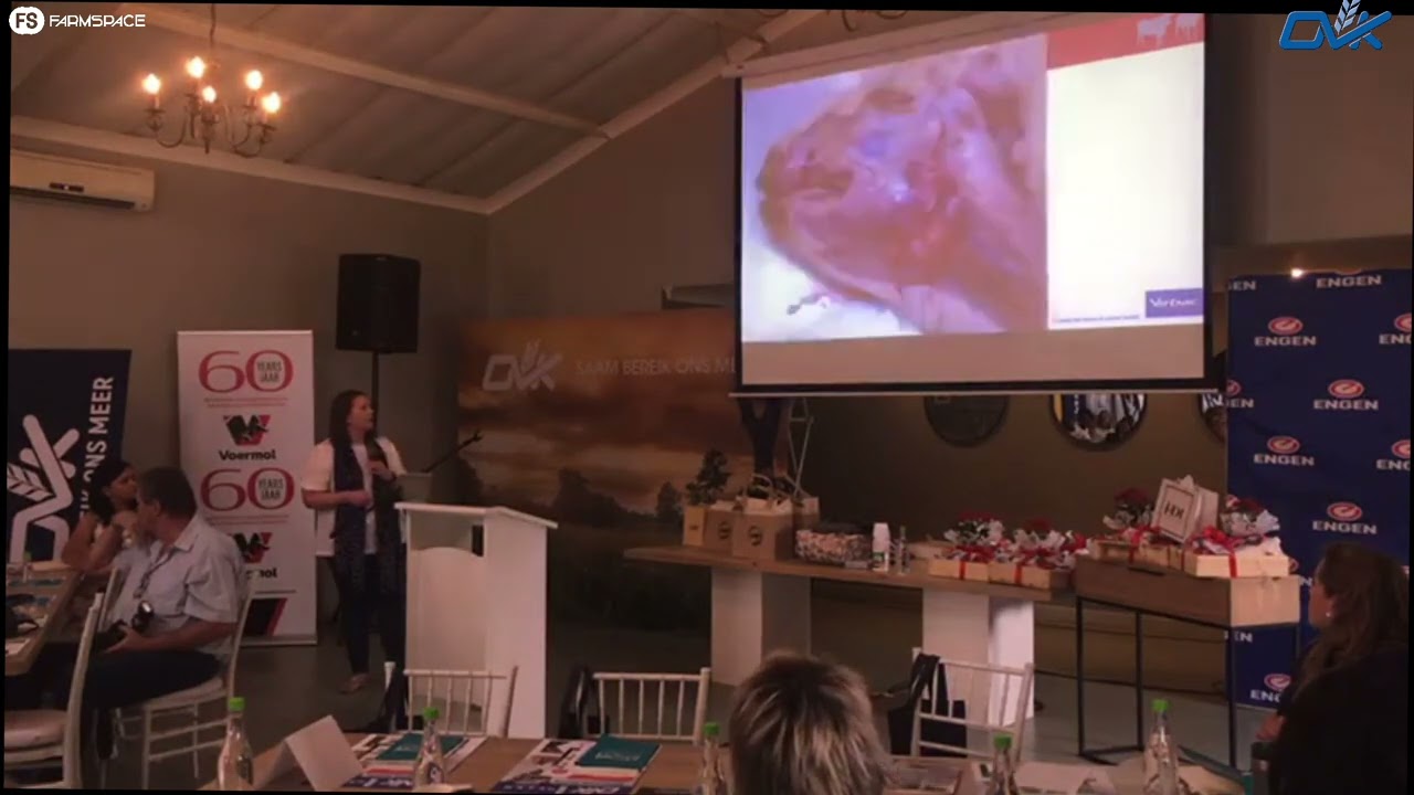 Hanrei van Virbac gesels oor dieregesondheid by OVK Vroueboeredag en hoe wurms jou diere be&iuml;nvloed.