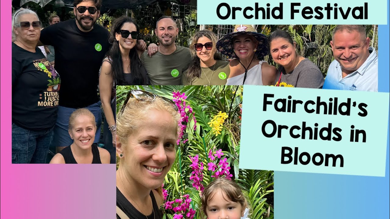 A spectacular Orchid Festival @fairchildgarden March 2024