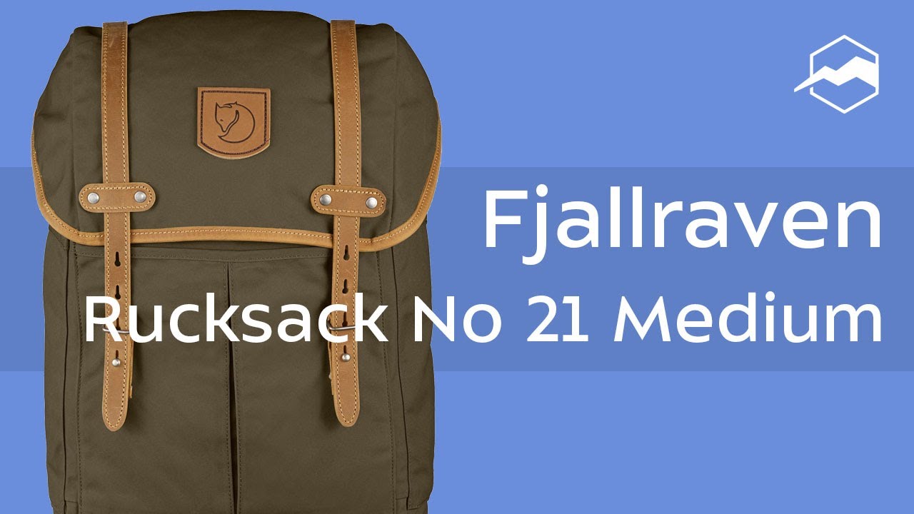 Городской рюкзак Fjallraven Rucksack No 21 Medium. Обзор