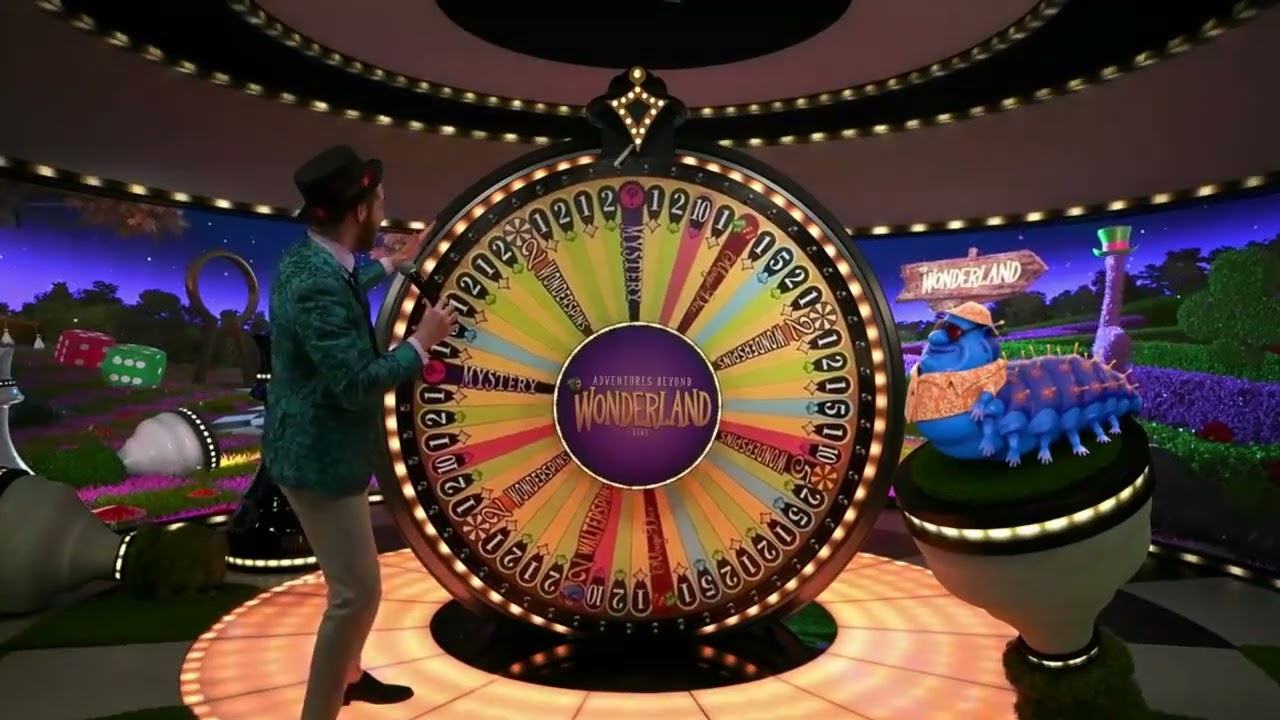 Adventures Beyond Wonderland Live 3200X Magic Dice Big Win in Glory Casino