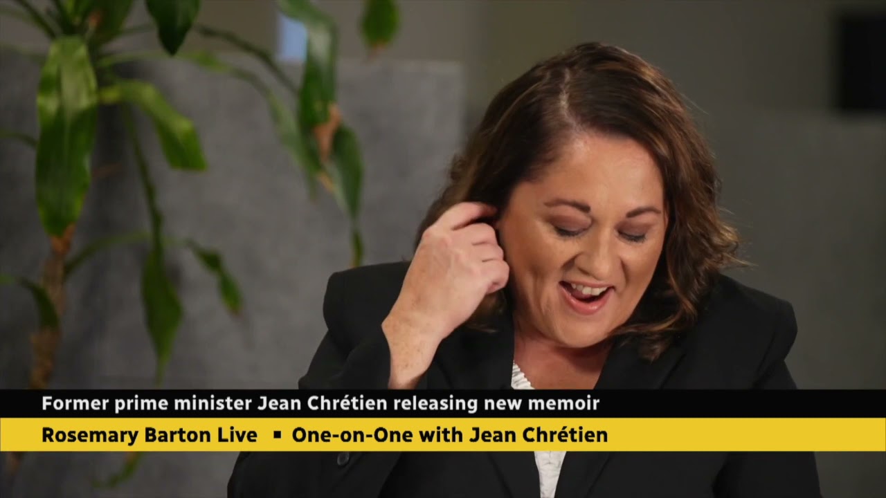 Jean Chr&eacute;tien with Rosie Barton: 
