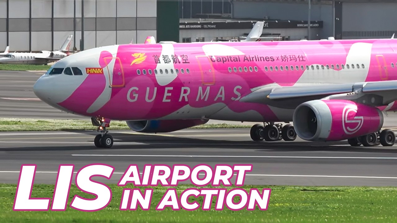 Plane Spotting at Lisbon Airport | TAP Air Portugal Hub | February 2026