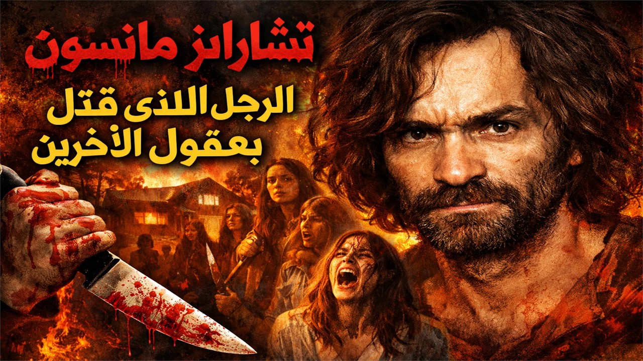 تشارلز مانسون: الرجل الذي قتل بعقول الآخرين.