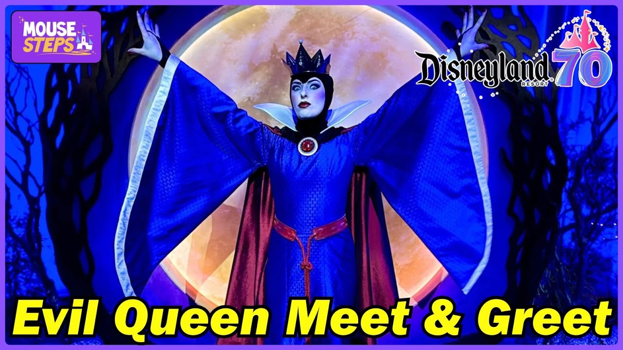 We Meet The Evil Queen at Disneyland Resort Halloween Time Media Event