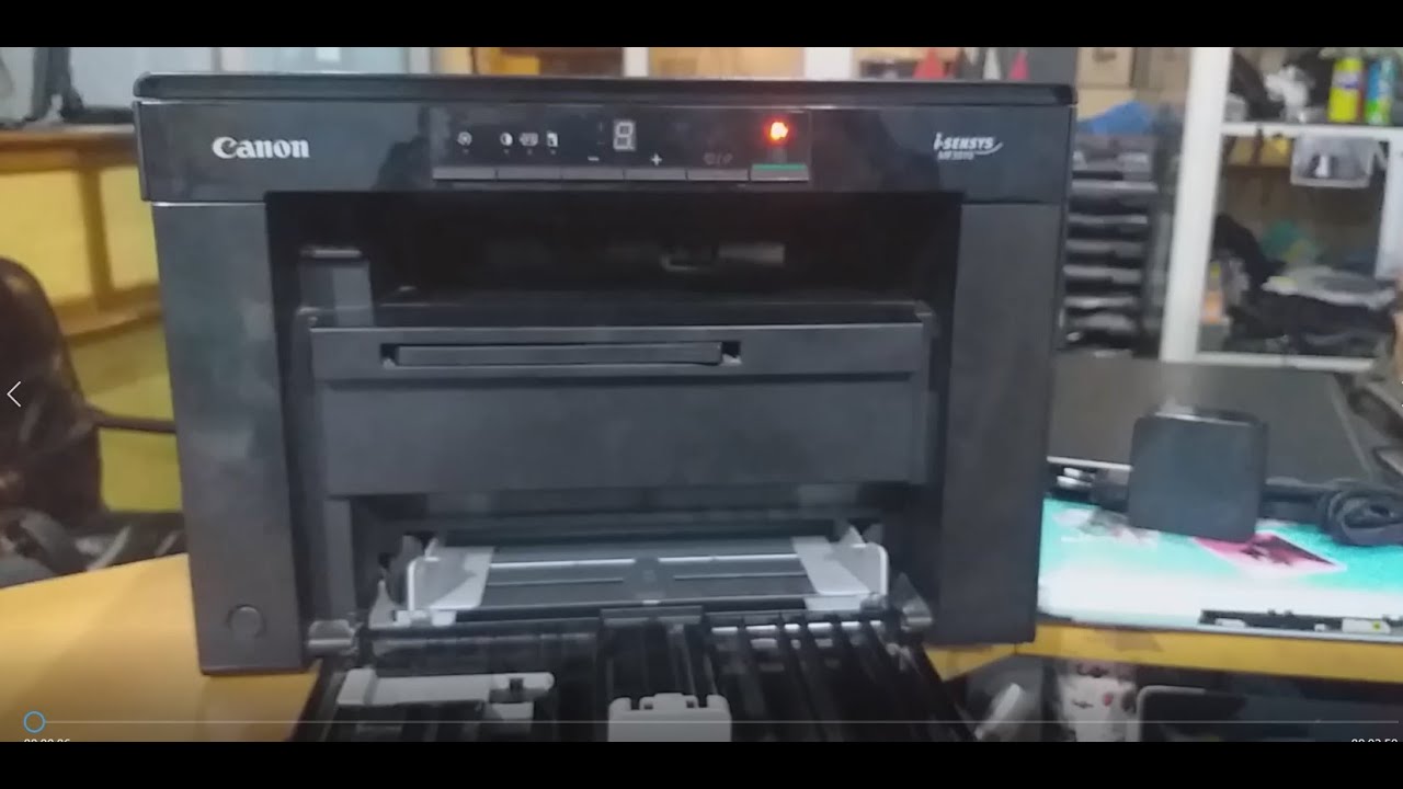 Erreur Canon MF3010