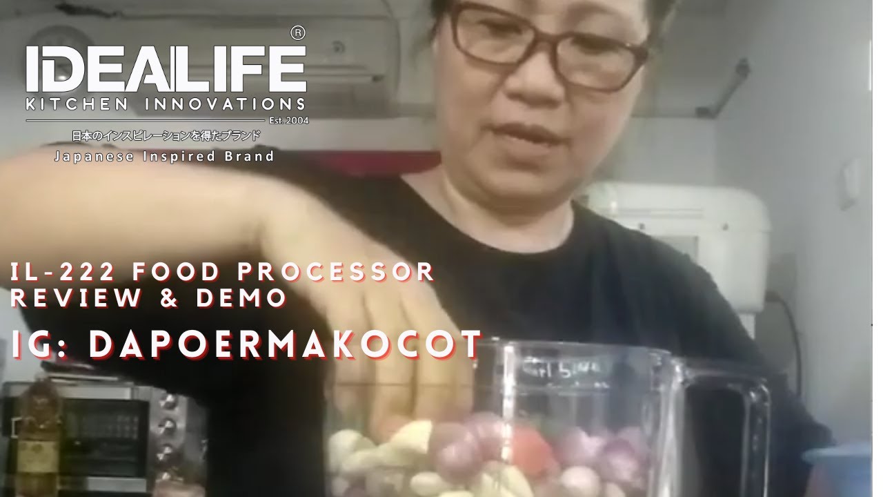 ELECTRIC FOOD PROCESSOR IL-222 dari @idealifeonline_