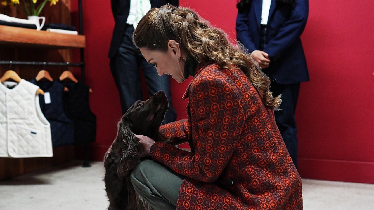 Princess Catherine's full visit to textile manufacturers in West Wales