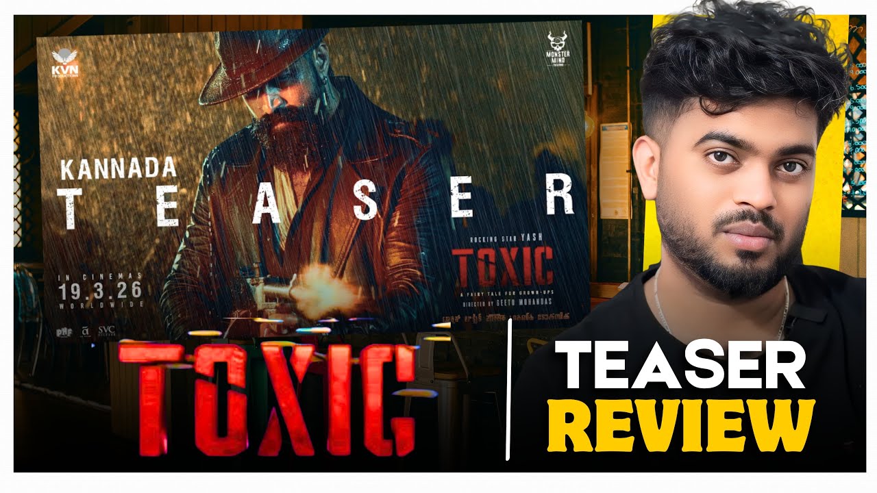 Toxic teaser review | Yash | Geethu mohandas | Name is madhu | toxic teaser
