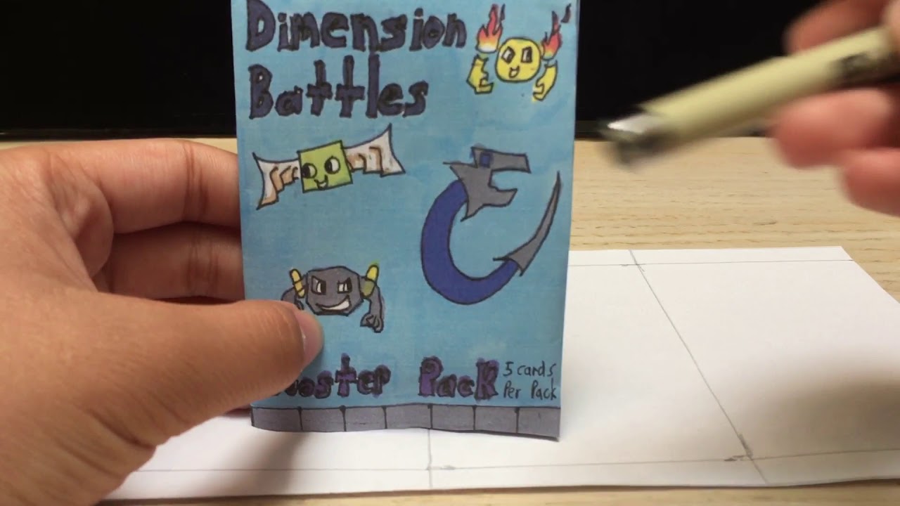 How to Make a Homemade tcg Booster Pack