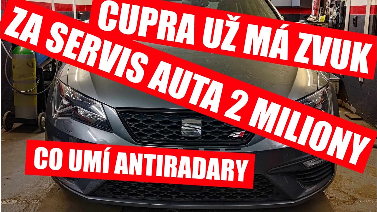 Seat Cupra úprava výfuku | antiradar Genevo Max a vše kolem antiradarů | šílené podmínky servisu BMW