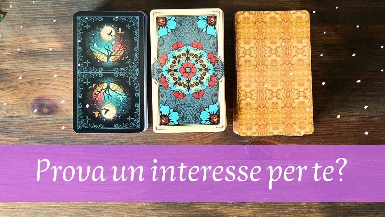 Prova un interesse per te? ❤️ Tarocchi Amore Interattivi