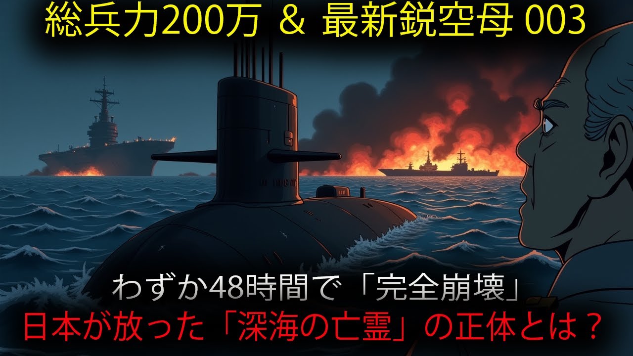 【衝撃のシミュレーション】中国艦隊（055型・003型）が日本の潜水艦に大敗した理由とは？