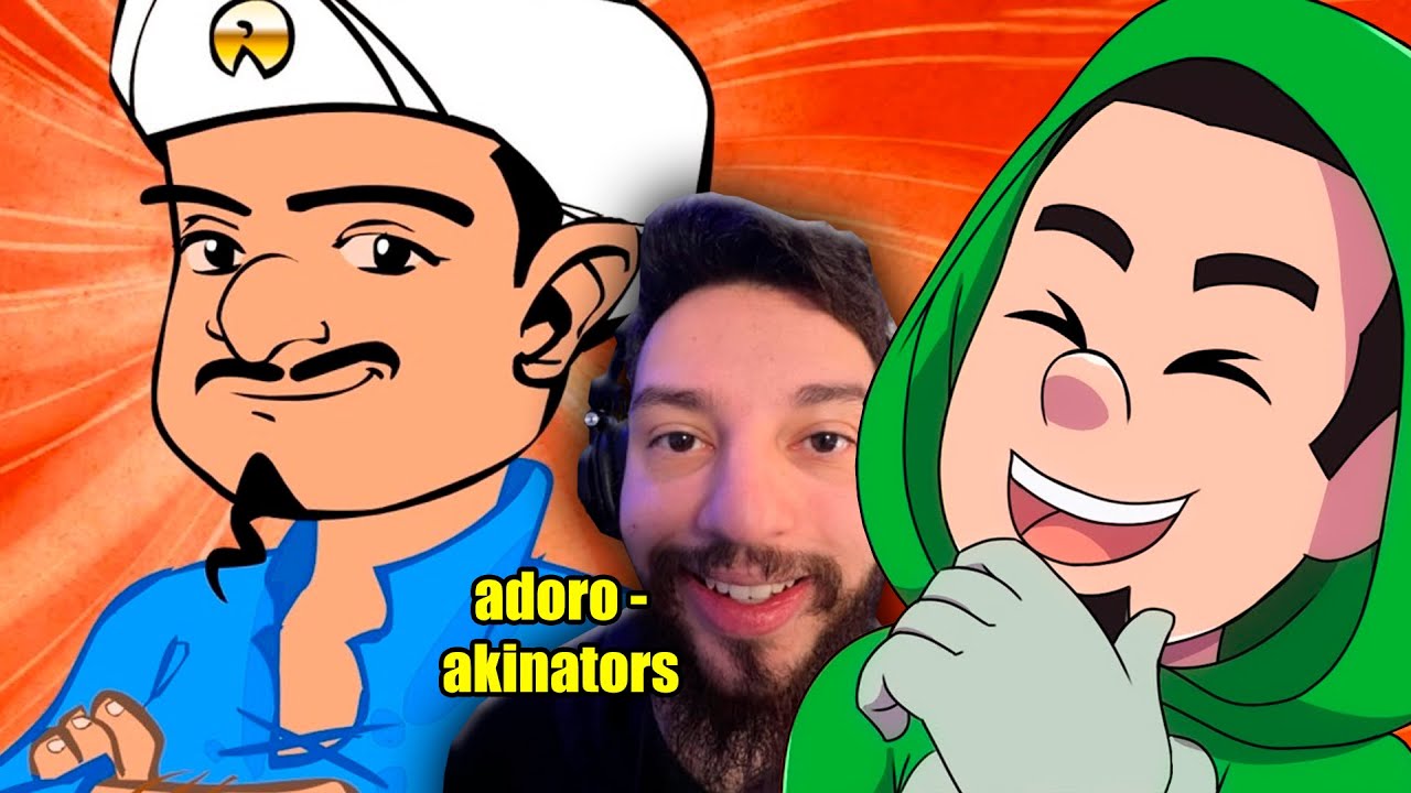 GUINAS PROCURA OS GURI NO AKINATOR AO VIVO!!!