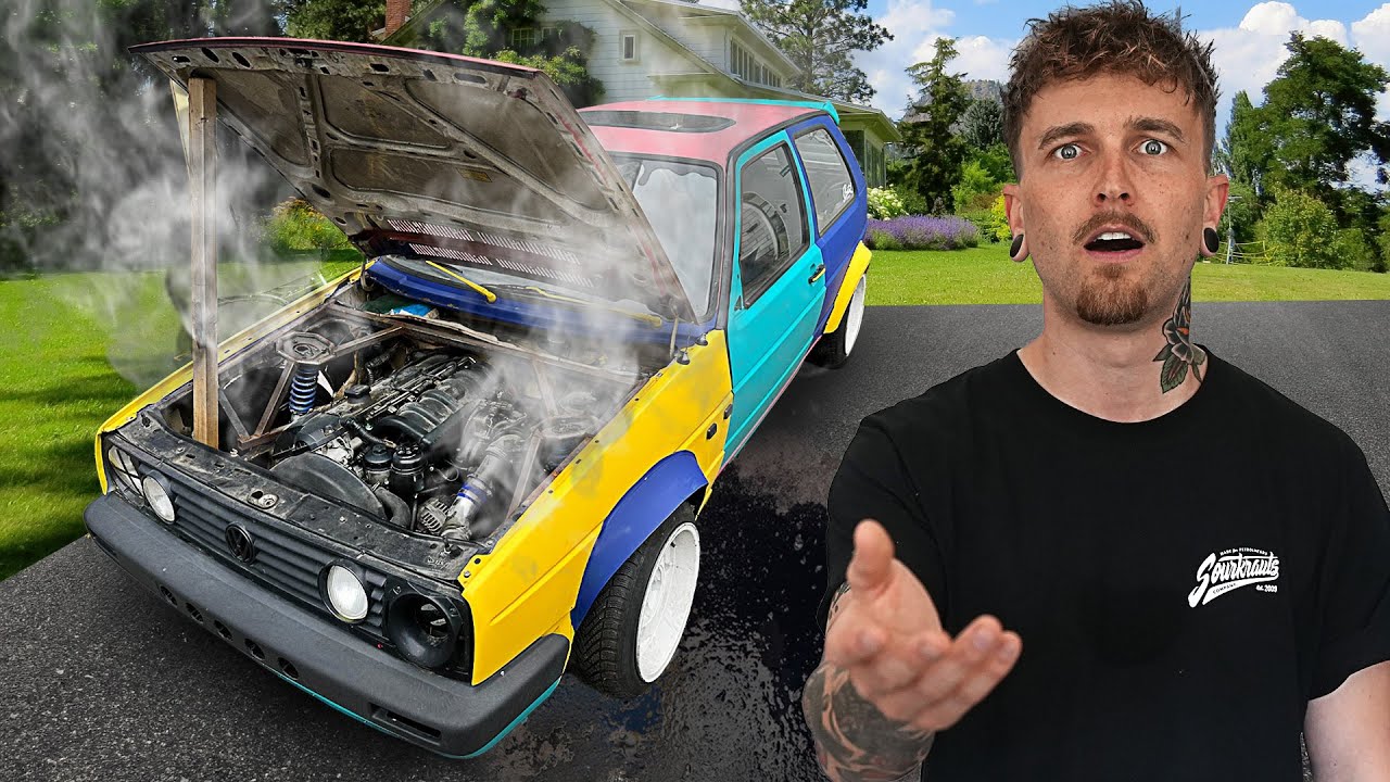 Der BMW GOLF 2 ist zurück im katastrophalen Zustand